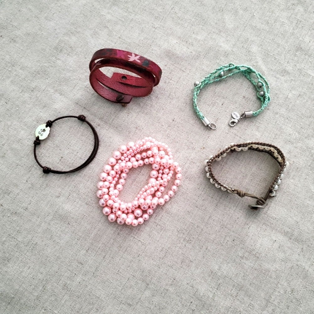 9 pc Bracelet set